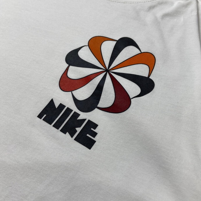 00年代 NIKE ナイキ 風車 ゴツナイキ 復刻 プリントTシャツ メンズM_画像2