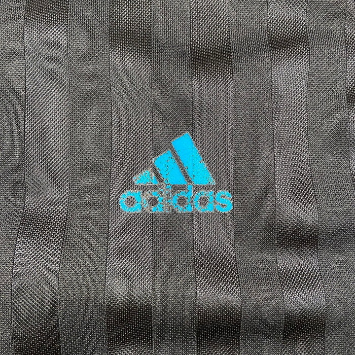 adidas アディダス トラックジャケット ジャージ サイドライン バックプリント メンズM_画像4