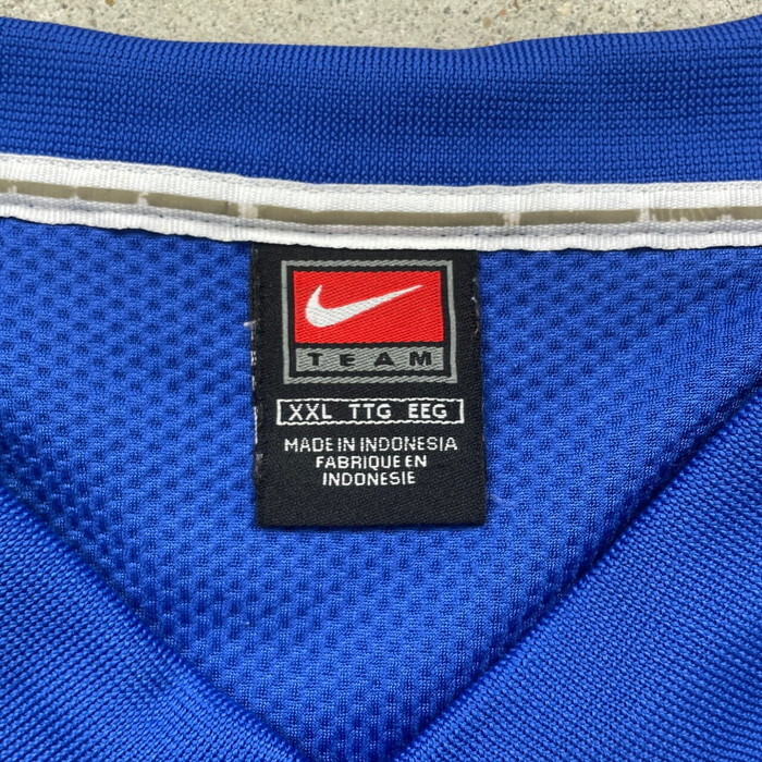 90 годы NIKE TEAM Nike длинный рукав игра рубашка swoshu Logo вышивка Nike Duke мужской 2XL