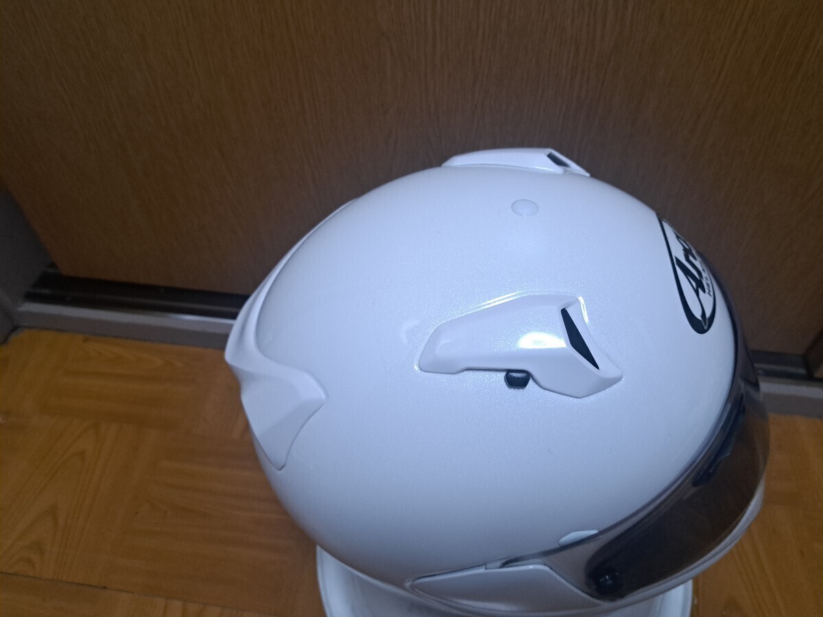 Arai XD 57-58cm 予備シールド付 ヘルメット フルフェイス スモーク アライ 57.58cmの画像5