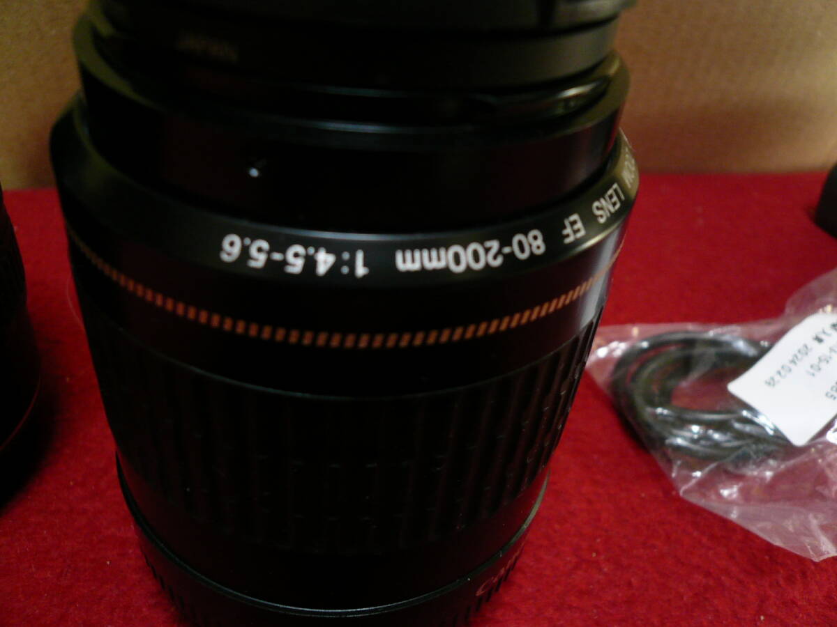 CANON EOS 40D+レンズ2本（70mm+200mm)の中古品  (928ショット) 全て揃って届いたらすぐに使えますの画像10