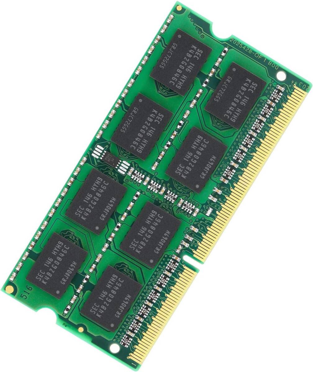8GB メモリ PC3-8500S 1067MHz 1066MHz 4GB×2枚 ノートPC用 メモリ DDR3 8500 PC3_画像6