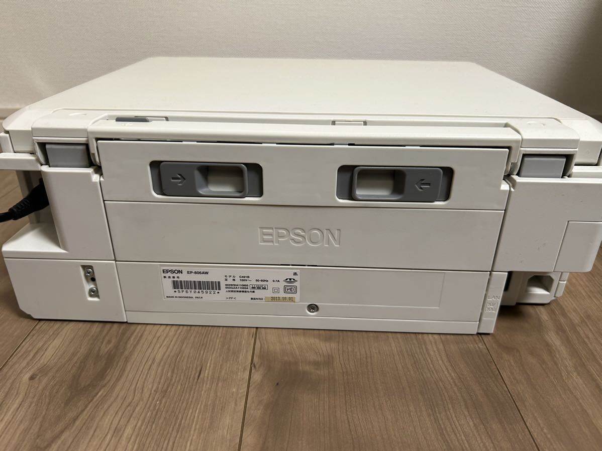 EPSON エプソン インクジェットプリンター EP-806AW 送料込_画像3