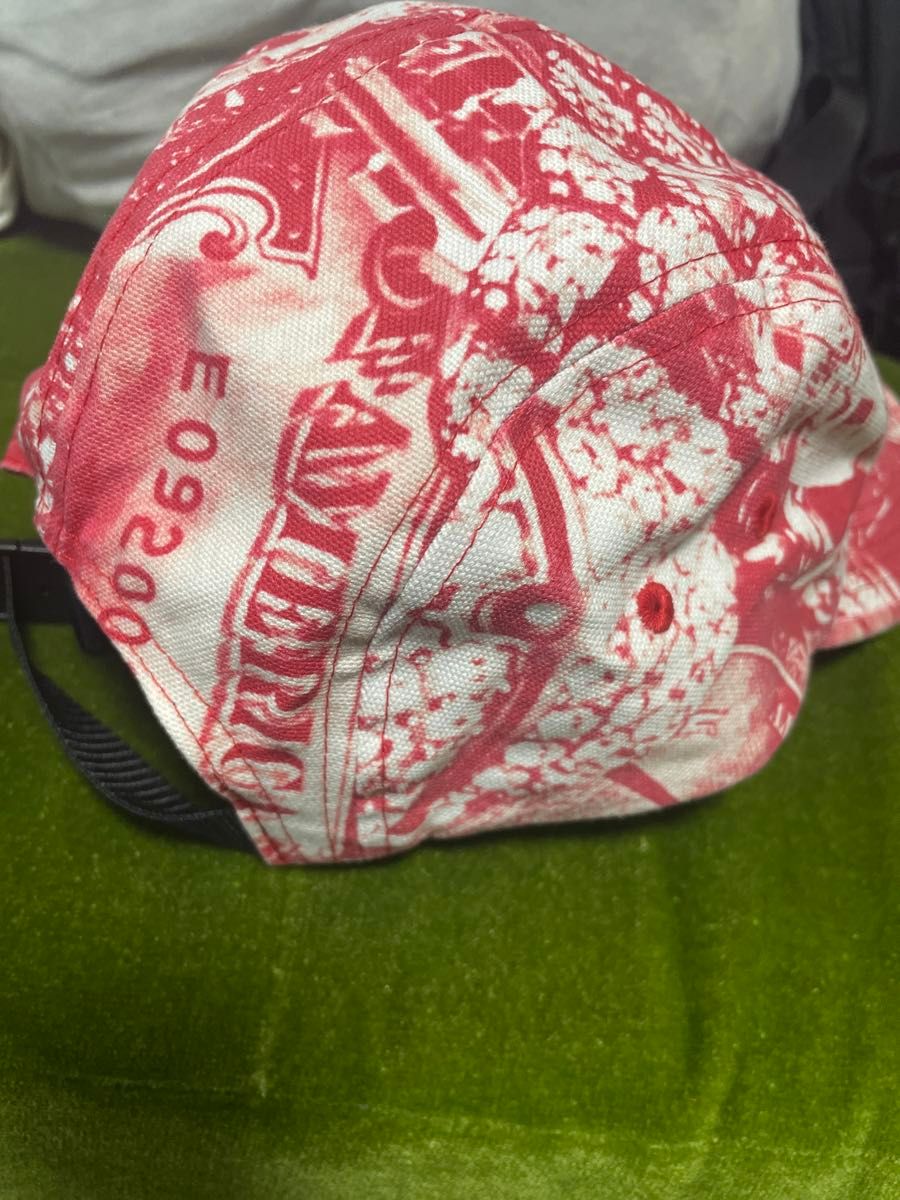 supreme  Bling Camp Cap Red