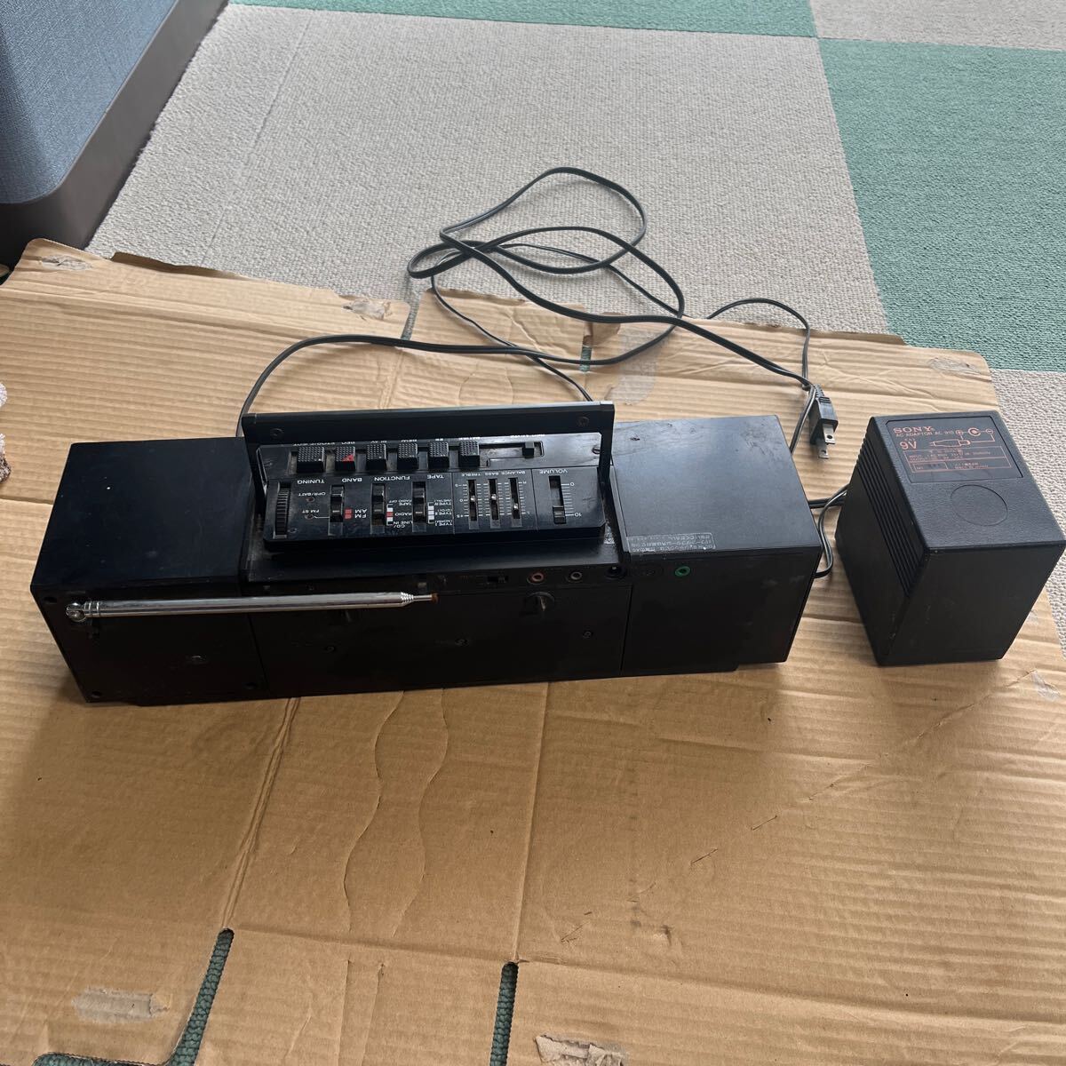 SONY ラジカセ ZX-3 現状品 音出しOK_画像4