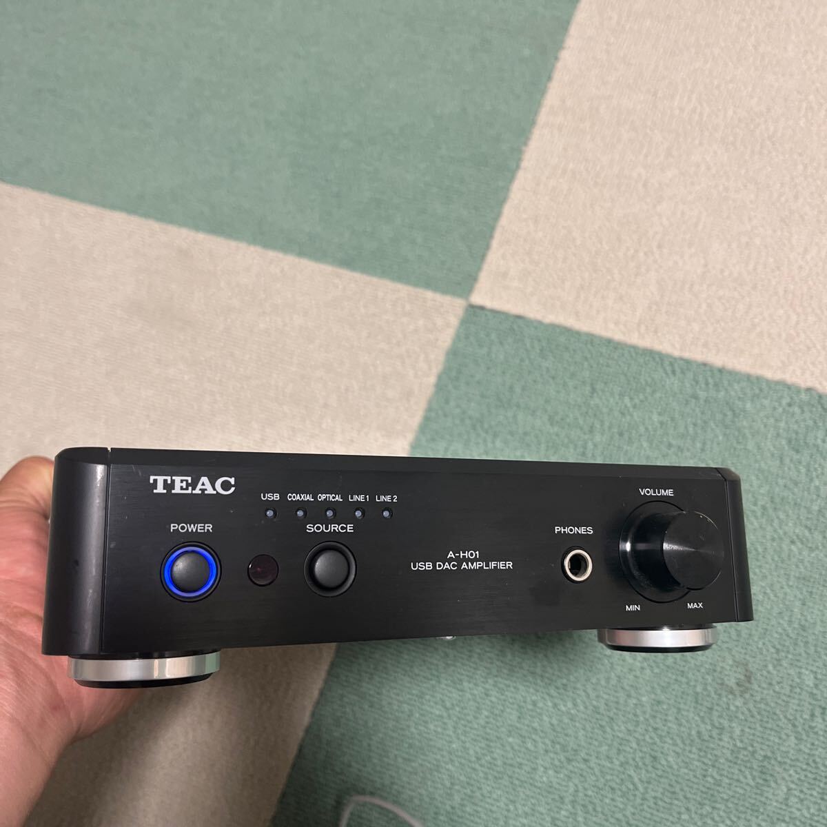 TEAC ティアック USB-DAC搭載プリメインアンプ A-H01B 現状品の画像6