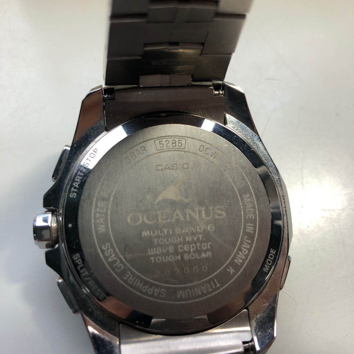 CASIO カシオ OCEANUS オシアナス 腕時計 z-0409-21の画像2