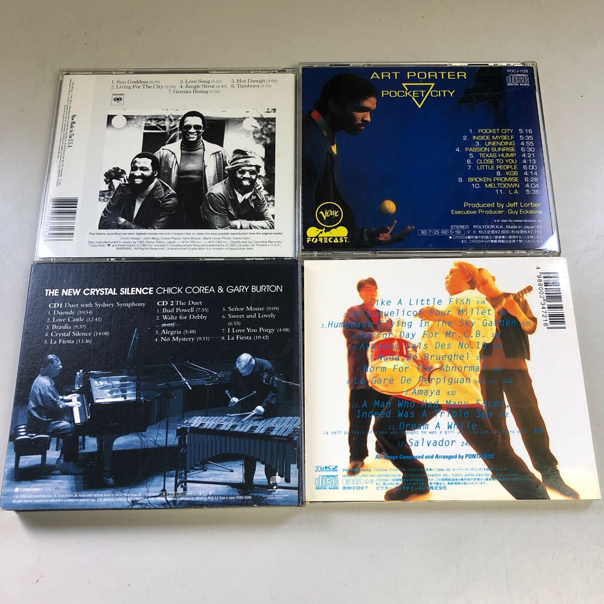 CD ジャズ jazz 洋楽 デュークジョーダン アートポーター PONTABOX 8枚セット まとめ売り W-0412-08の画像3