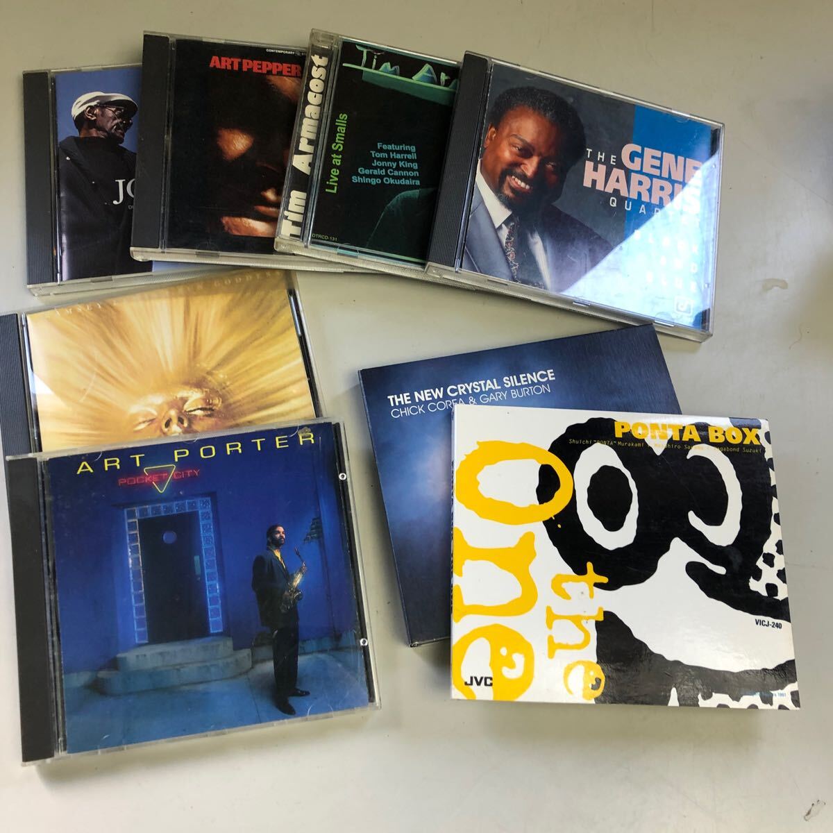 CD ジャズ jazz 洋楽 デュークジョーダン アートポーター PONTABOX 8枚セット まとめ売り W-0412-08の画像1