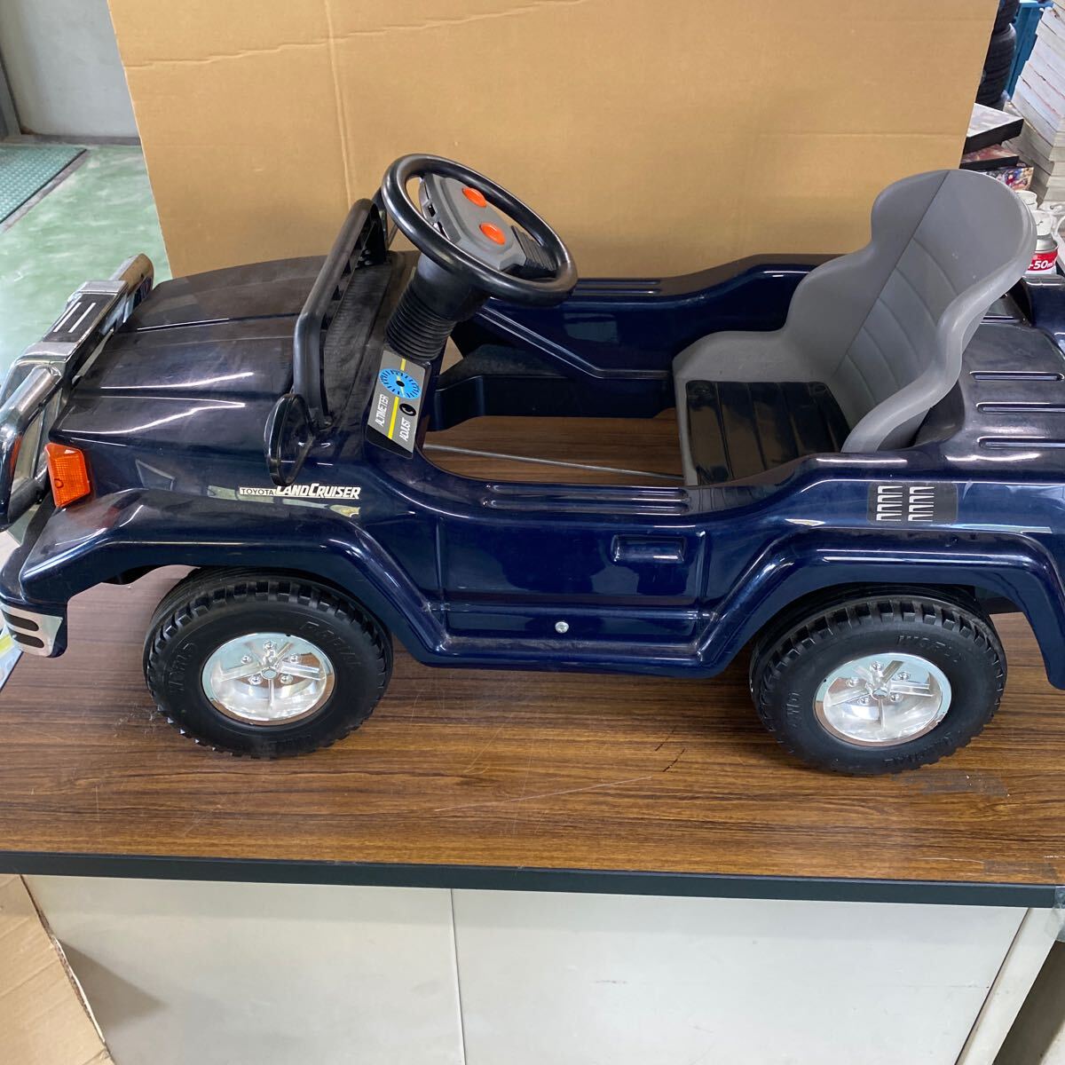  toy for riding Land Cruiser 5 -years old about till Land Cruiser high class that time thing z-0412-9