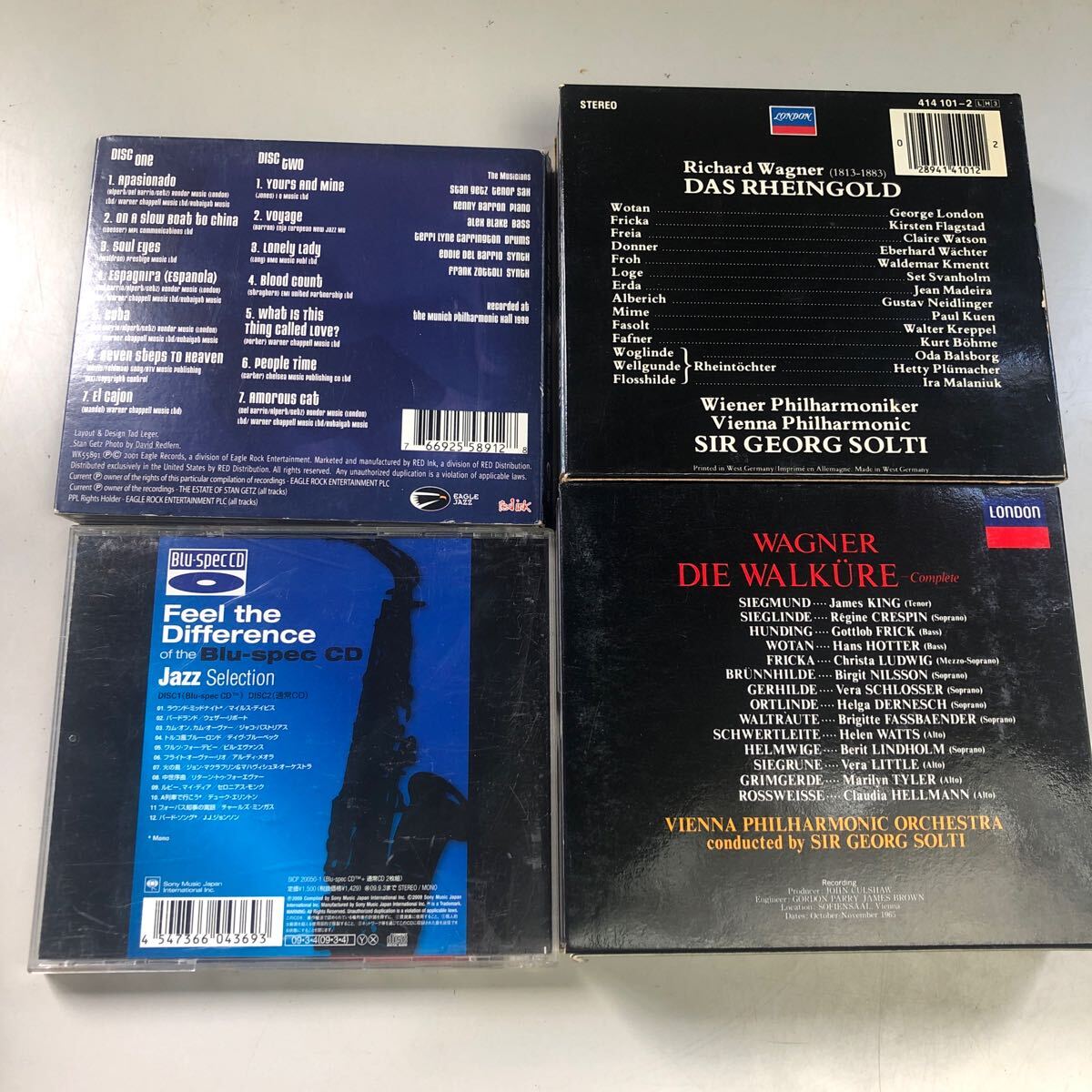 CD JAZZ ジャズ 洋楽 ワーグナー 楽劇 ヴァルキューレ STANGETZ まとめ売り W-0412-12の画像2