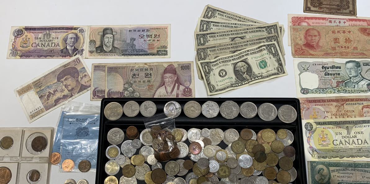 4774-5950 外国銭 外国通貨 古銭 外国硬貨 外国紙幣 おまとめ コレクション コイン 旧硬貨 銀貨 アンティーク _画像4