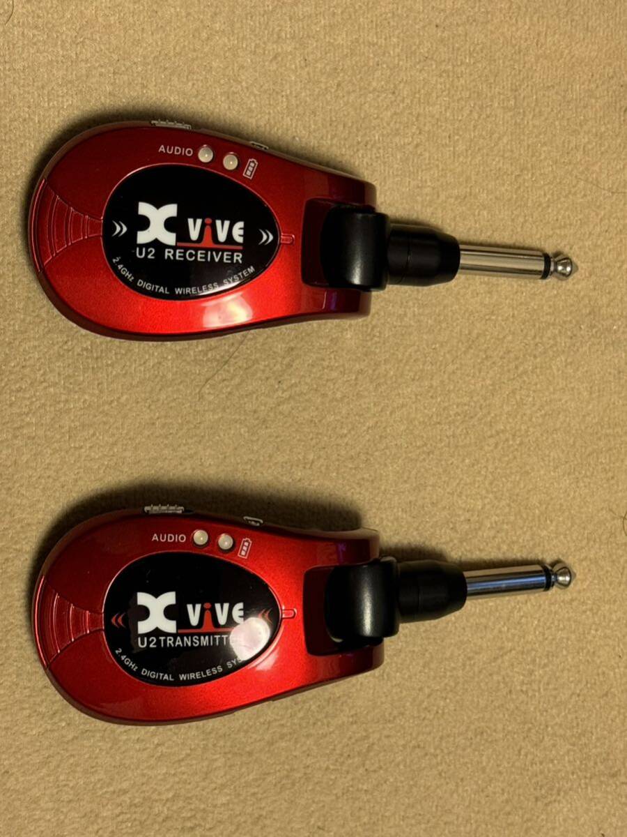 Xvive U2(RED) ギターワイヤレスシステム ジャンク品の画像5