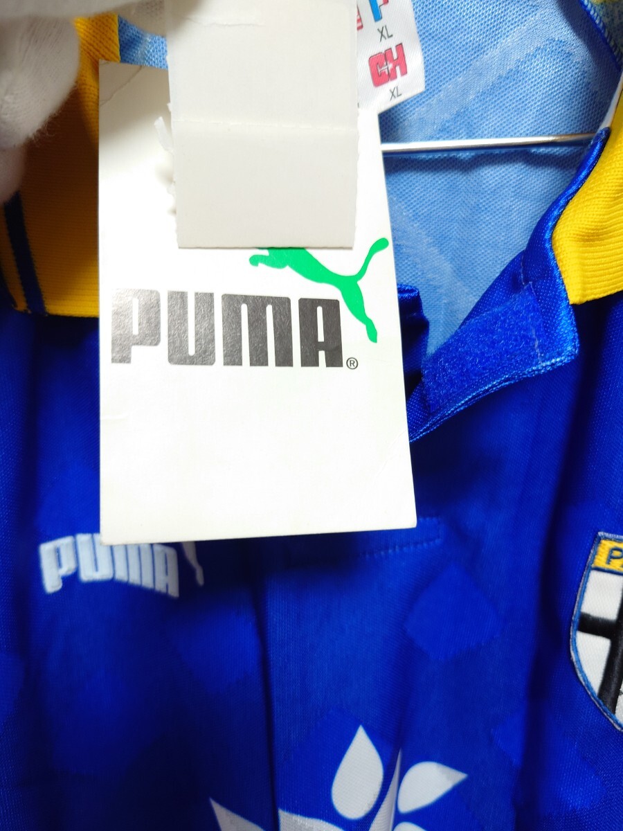 新品未使用 PUMA 1995〜1997 パルマ AWAY 長袖 ユニフォームの画像4