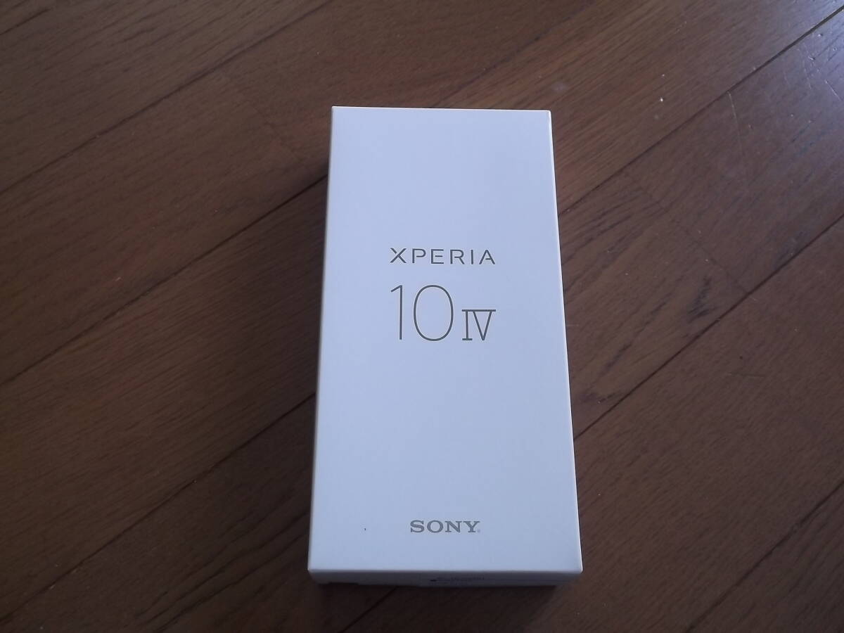 SONY  XPERIA １０Ⅳ 携帯空き箱☆彡中古・保管品の画像1