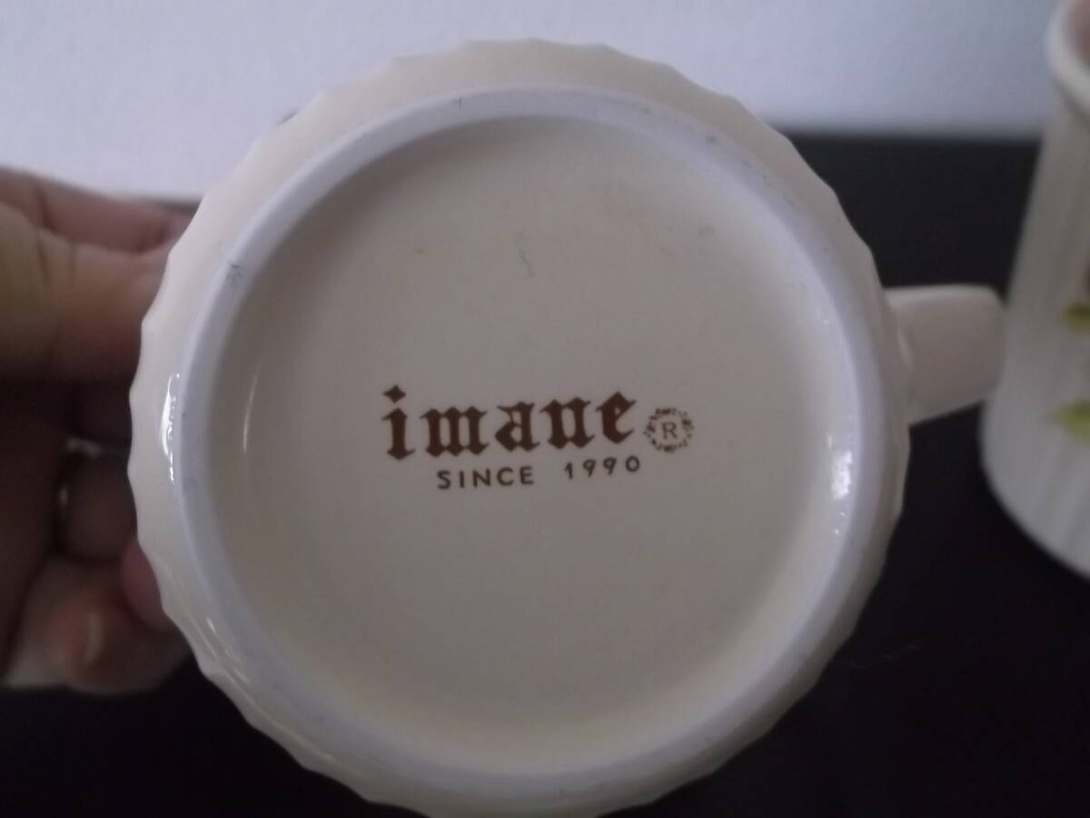 イマン☆彡ダイアナローズ マグカップ 2個・中古・使用品・保管品の画像3