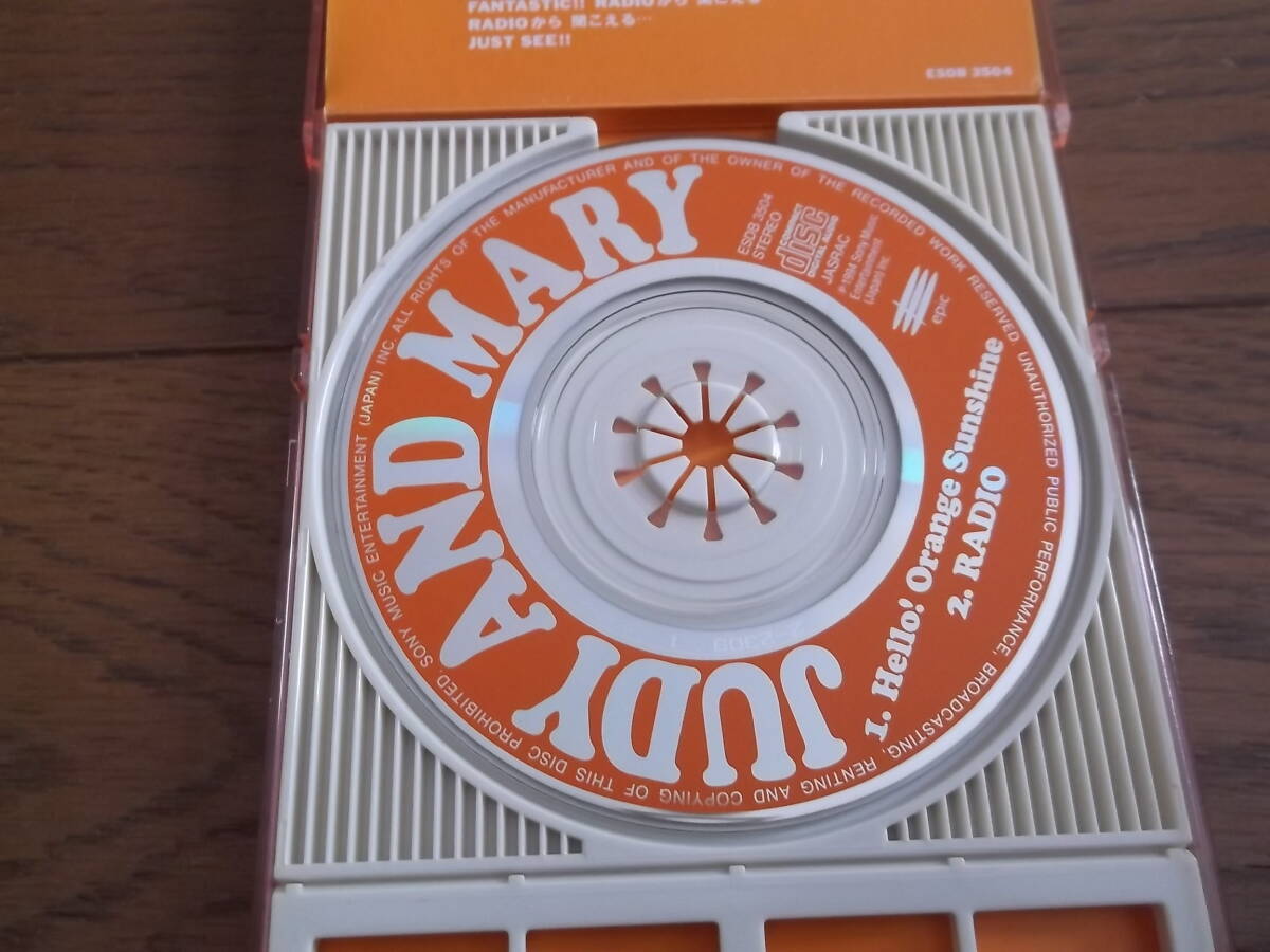 JUDY AND MARY ☆彡8cmCD HeIIo!Orange Sunshine  中古・保管品♪の画像4