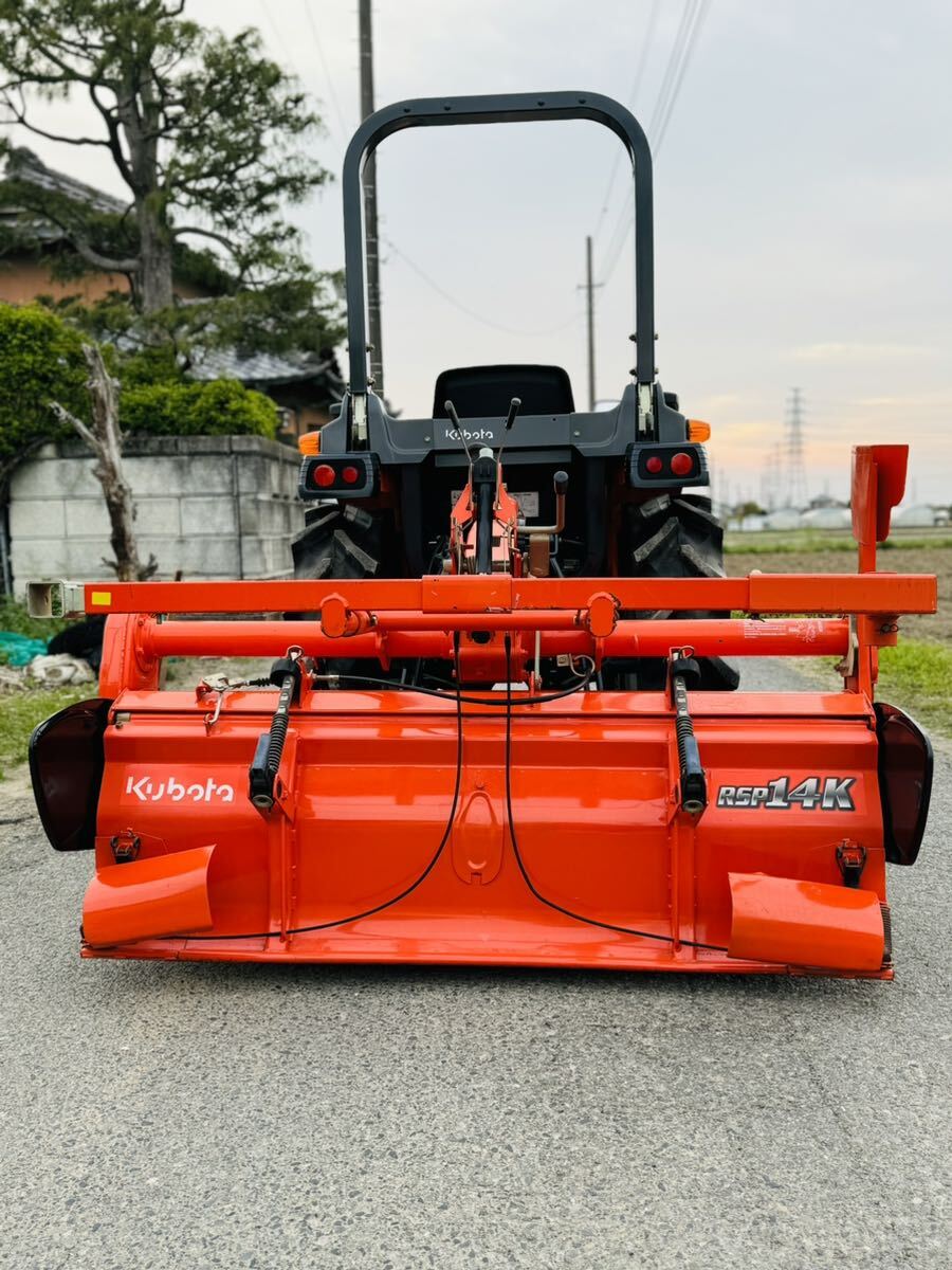 ★★クボタトラクターKB 20★ ３３７h ★20馬力★4WD★RSP14Kロータリー付き★★の画像4