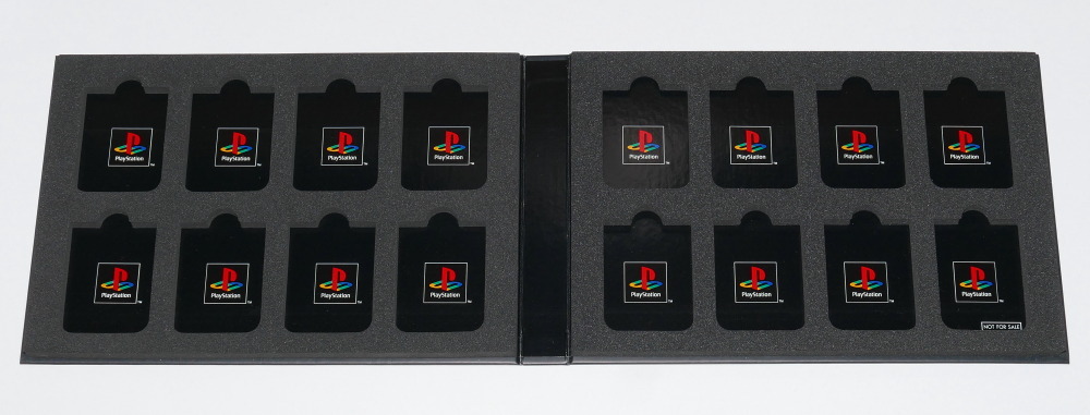 未開封　非売品　プレイステーション用メモリーカード 16枚収納ケース　　プレステ PS PS2 PlayStation memory card_画像3