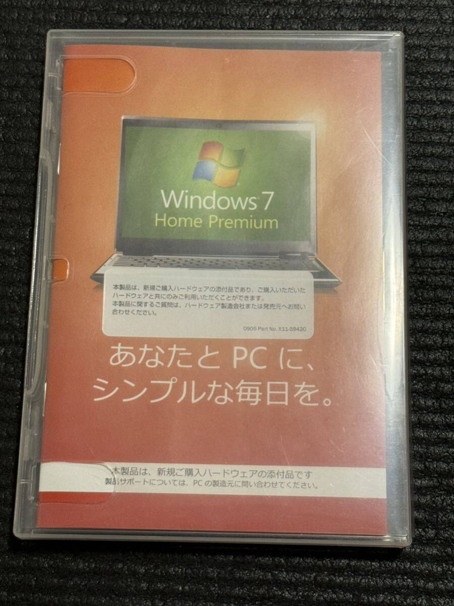 Microsoft Windows7 HomePremium 64bit インストールディスク　正規品_画像1