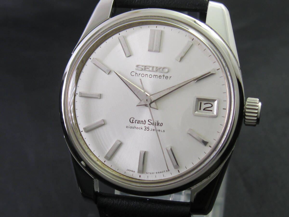 Grand Seiko/グランドセイコー GS セカンドモデル Ref.5722-9990 Cal.5722B シルバー文字盤 手巻 オーバーホール・新品仕上済 1966年製造_画像2