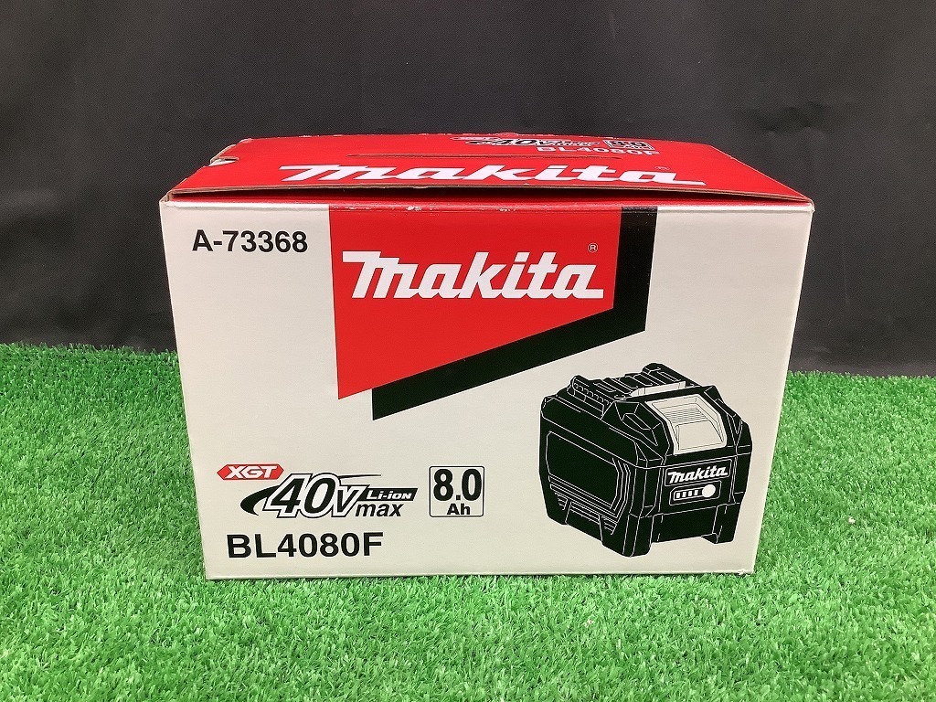 未使用品 makita マキタ 40Vmax 8.0Ah リチウムイオンバッテリ BL4080F A-73368 【2】の画像5