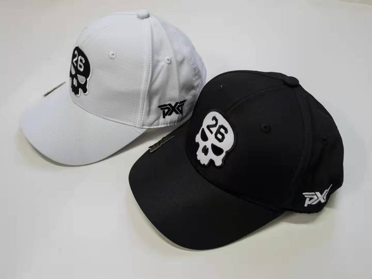 PXG 26 ハット 2個セット 黒 &白_画像2