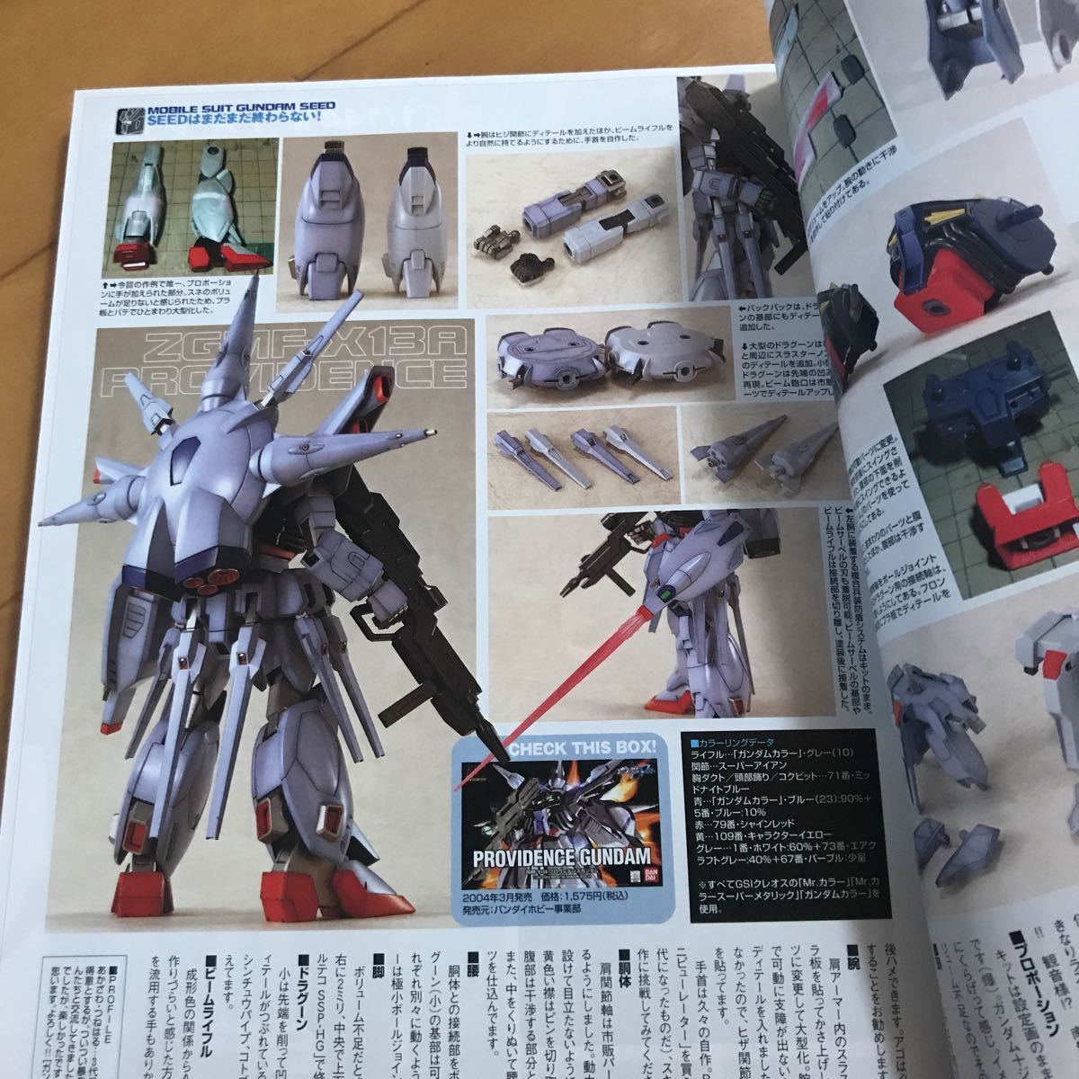 電撃 HOBBY MAGAZINE (でんげきホビーマガジン) 2004年5月 状態:良 スパロボ 一年戦争 MGリックディアス ゾイド_画像5