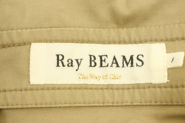 【中古】 RAY BEAMS レディースワンピース 1 ワンピース RAY BEAMS 1 ベージュ 肌色 無地_画像3