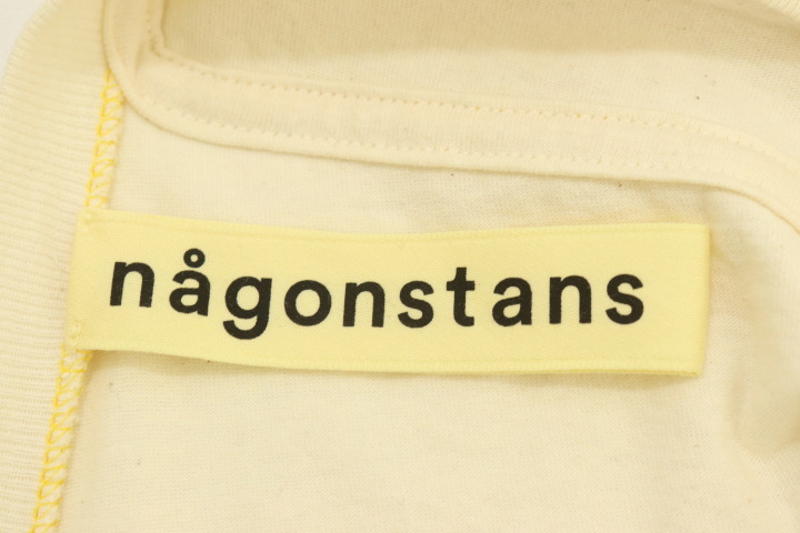 【中古】 nagonstans レディースロンT 38 ロンT nagonstans 38 アイボリー_画像3