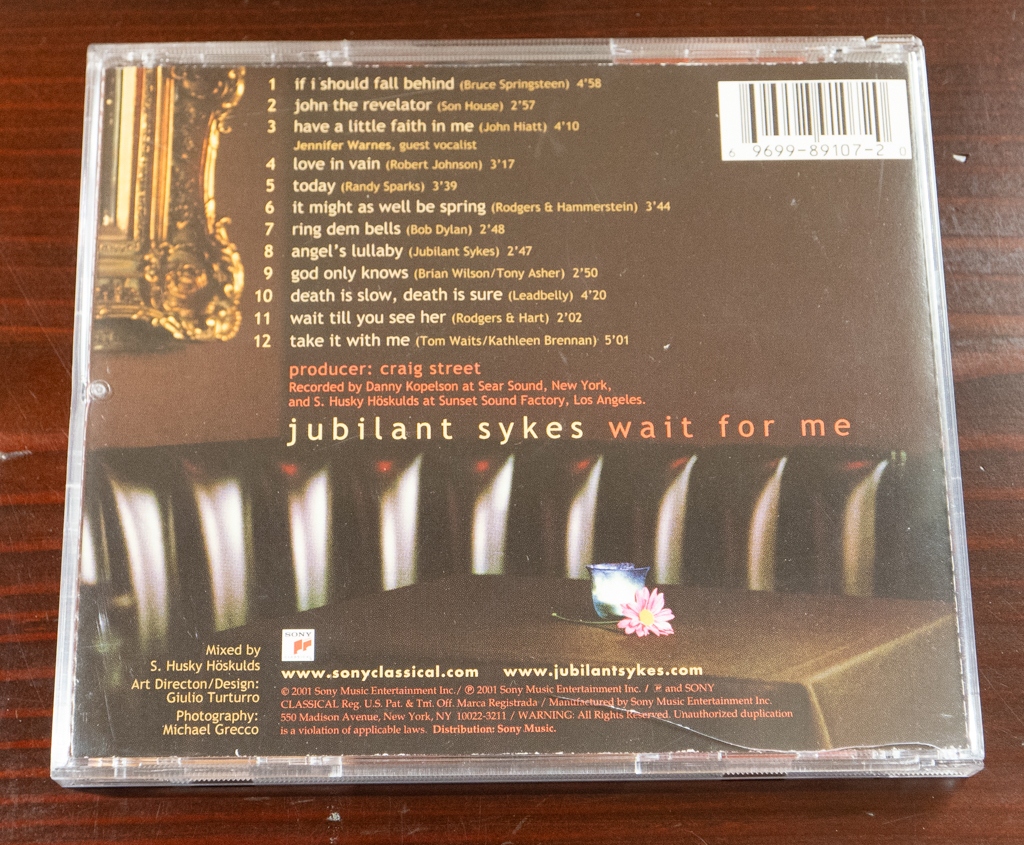 JUBILANT SYKES/WAIT FOR ME_画像2