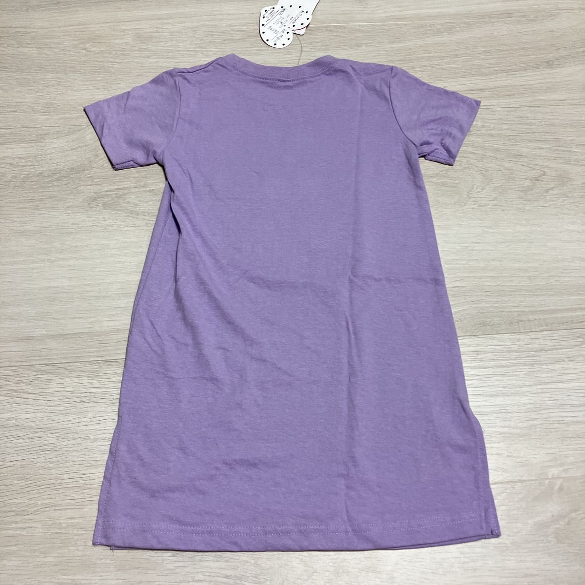 女の子　子供服　ワンピース　110  紫