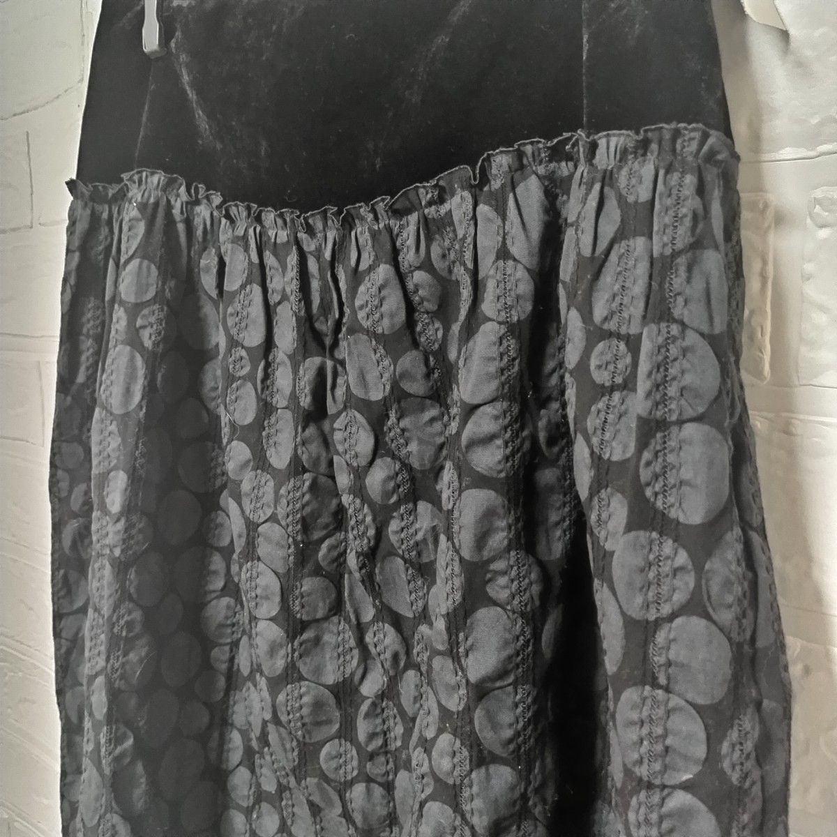 【最終お値下げ】【早い者勝ち】【Jocomomola】ホコモモラ　未使用　　大人可愛い　フェミニン　42　黒　スカート