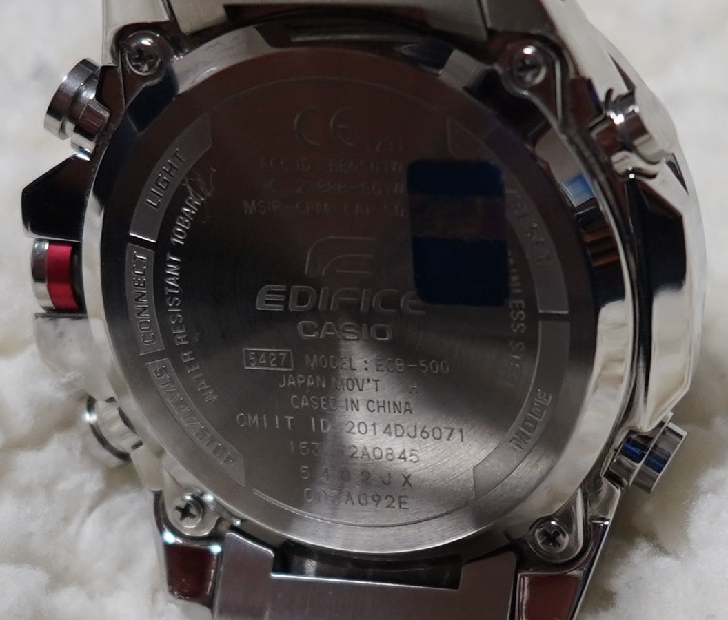 カシオ/CASIO　エディフィスEDIFICE/　ECB-500_画像3