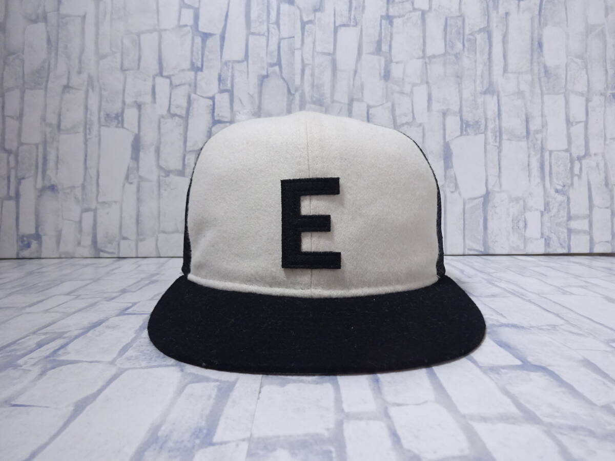 ESSENTIALS x NEW ERA 9FIFTY STRAPBACK WOOL TRUCKER キャップ 白 黒 エッセンシャルズ ニューエラ ストラップバック ウールトラッカー_画像1