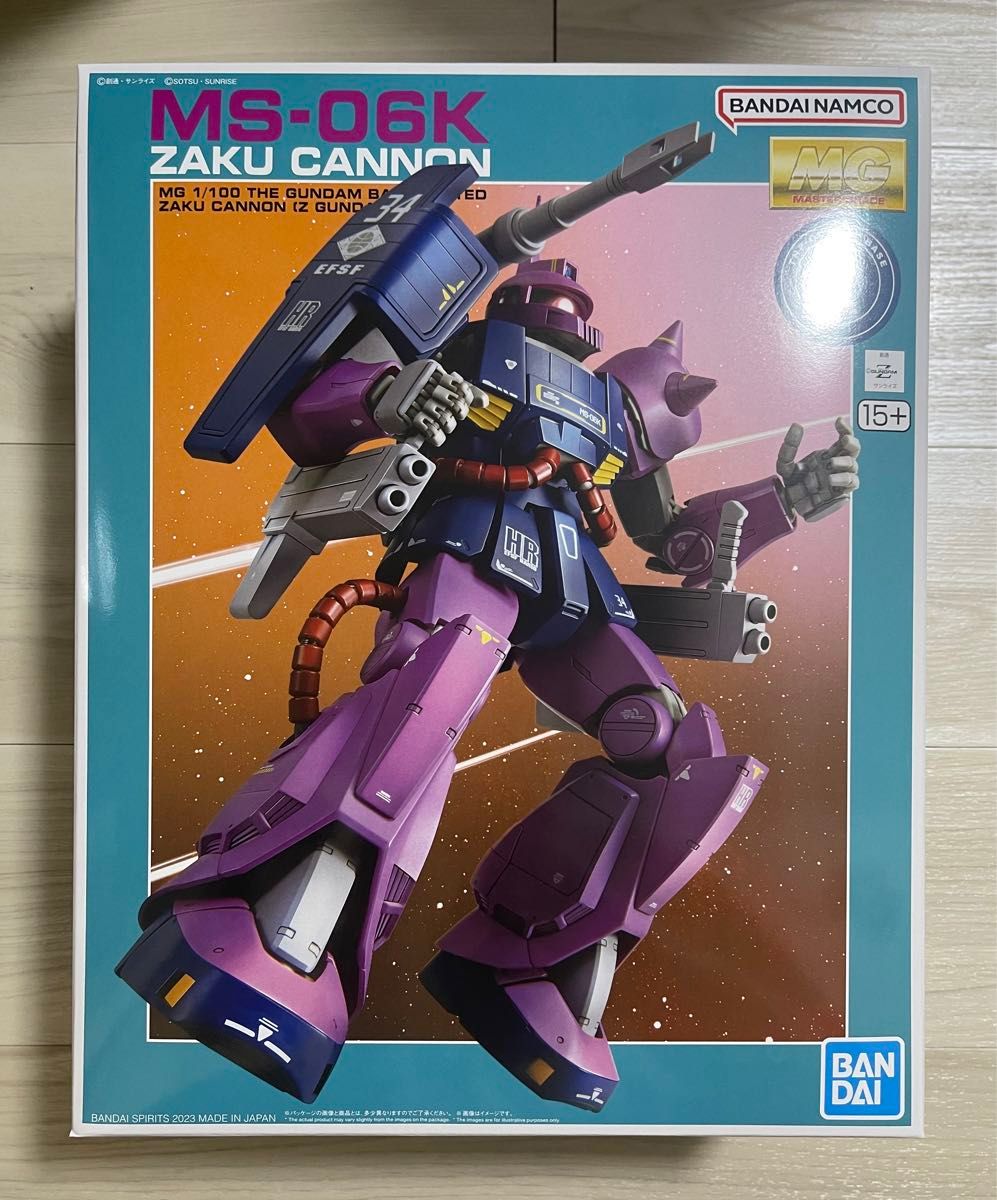 即対応　新品　MG 1/100 ガンダムベース限定 ザクキャノン (ZガンダムVer.)