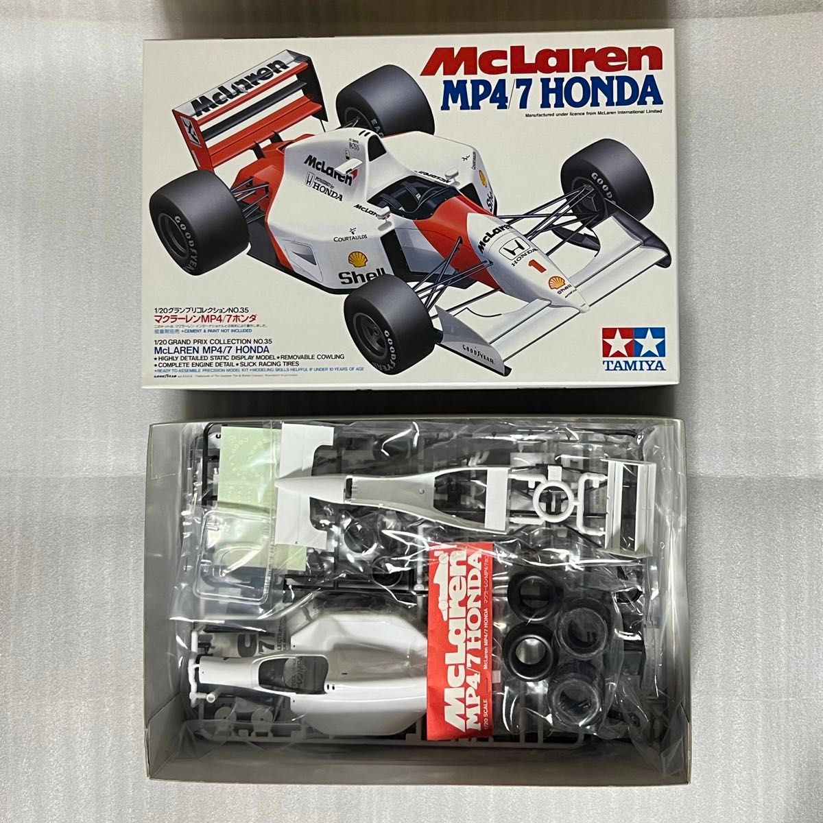 タミヤ 1/20 マクラーレンホンダ MP4/4 MP4/7|Yahoo!フリマ(旧 タミヤ 1/20 マクラーレンホンダ MP4/4 MP4/7|Yahoo!フリマ(旧
