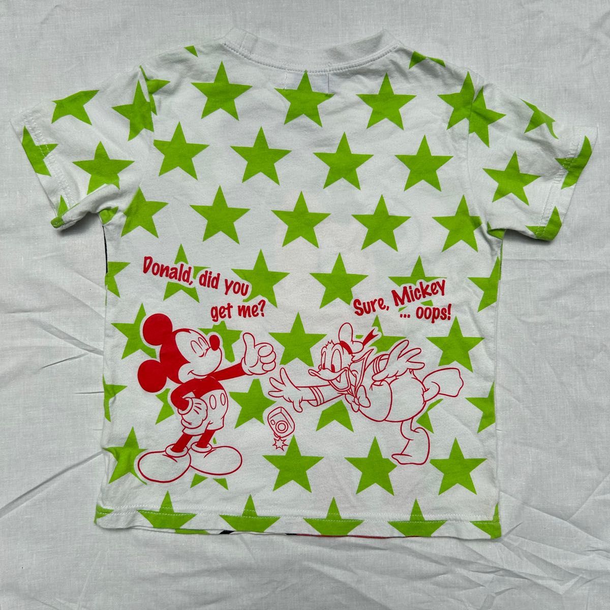 USED ディズニー ミッキーマウス 半袖Tシャツ  Disney 半袖 Tシャツ 100cm