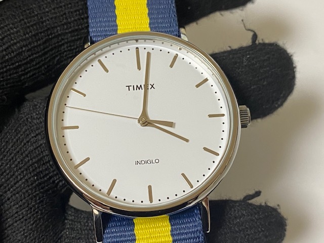  Timex TIMEX WEEKENDER we kenda-FAIRFIELDfea поле нейлон серия ремешок наручные часы TW2P90900 экспонирование не использовался товар 