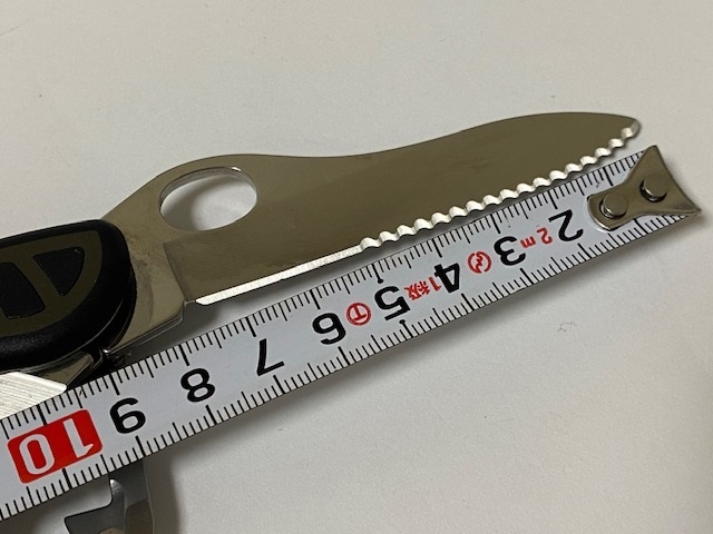  Victorinox VICTORINOX soldier knife ( wave blade ) exhibition unused goods 