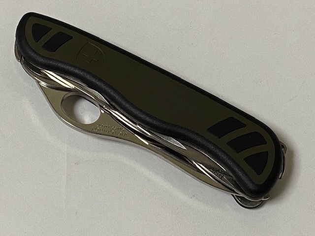  Victorinox VICTORINOX soldier knife ( wave blade ) exhibition unused goods 