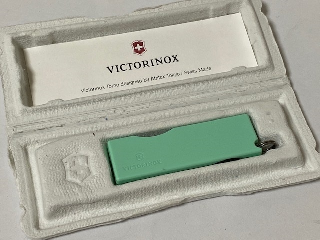 ビクトリノックス VICTORINOX TOMO DESIGNED BY ABITAX ミントグリーン 展示未使用品の画像1