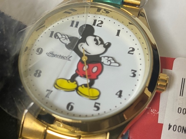 インガソール INGERSOLL ディズニー Disney ミッキーマウス Mickey Mouse デザイン 腕時計 展示未使用品 _画像3