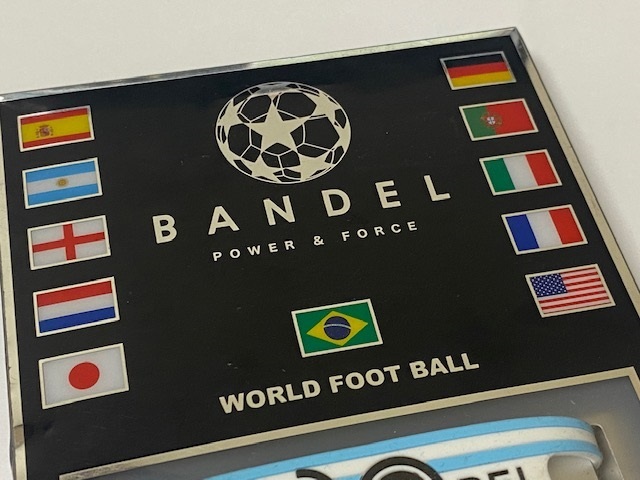 バンデル BANDEL ブレスレット Bracelet WORLD FOOT BALL ARGENTINA アルゼンチン Mサイズ 17.5㎝ 展示未使用品　_画像3