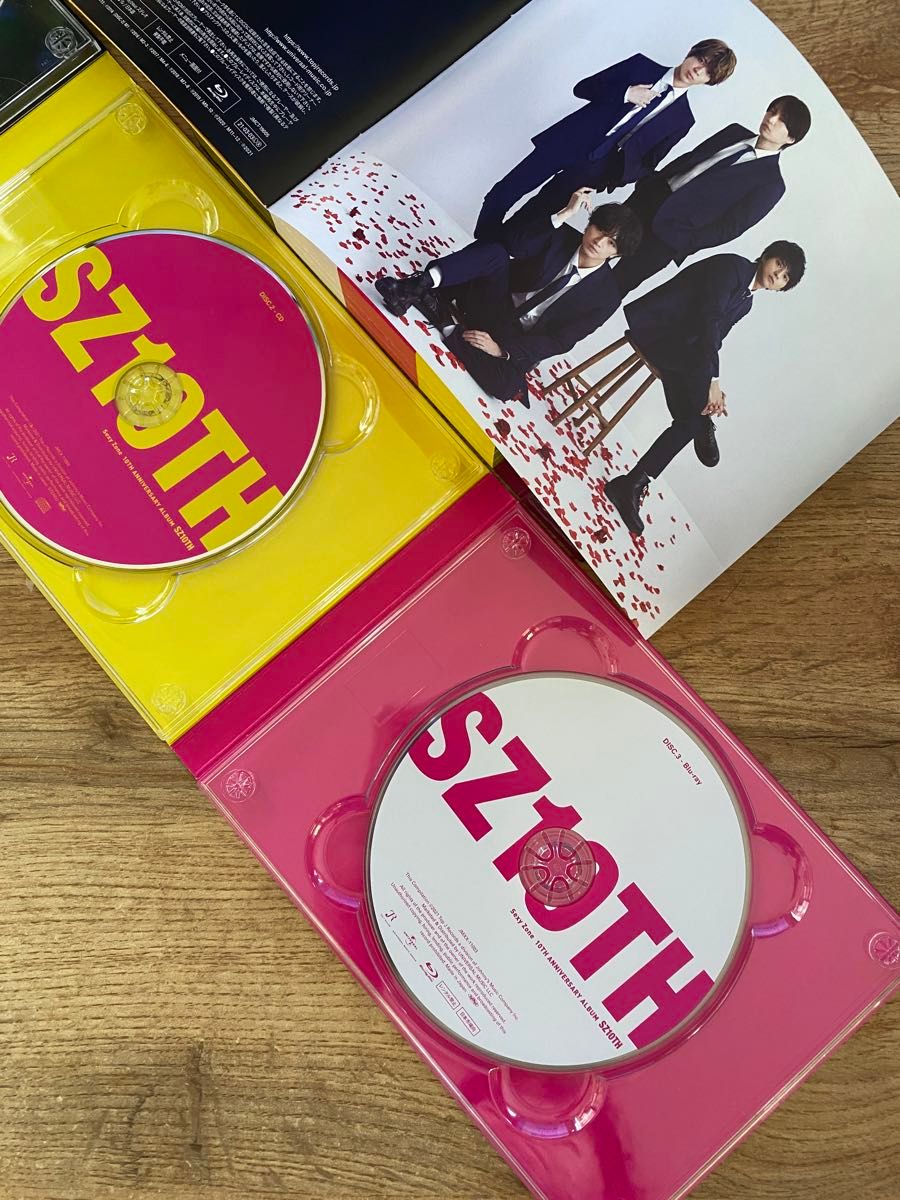 SexyZone 10th Anniversary Album 「SZ10TH」ベストCD2枚＋BluRay(シングル曲全MV）