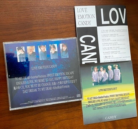 （新品）CANDY★キャンディ / Love Emotion ラヴ・エモーション J-POP ヴィジュアル系 5人組_画像5