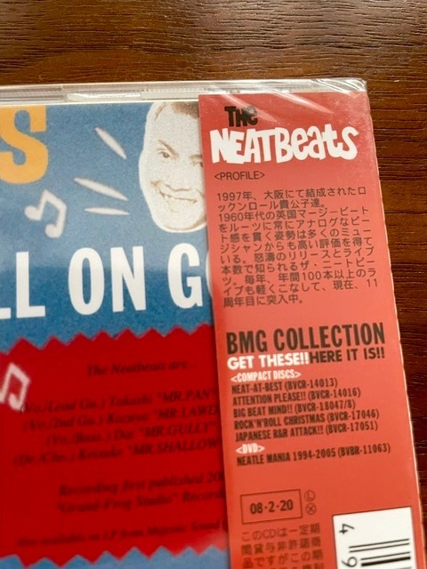 (新品 未開封)ザ・ニートビーツ★THE NEATBEATS / ROLL ON GOOD!! 9th オリジナル・アルバム、UKロンドナー的、リバプール・サウンド。_画像3