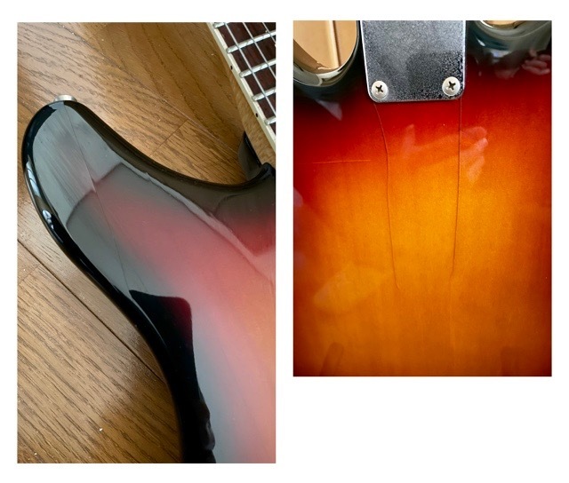 Squier by Fender Venus★スクワイヤー ヴィーナス VS-55 3Tone Sunburst Crafted in Japan／コートニー・ラブ・モデル、個性溢れる仕様。の画像9