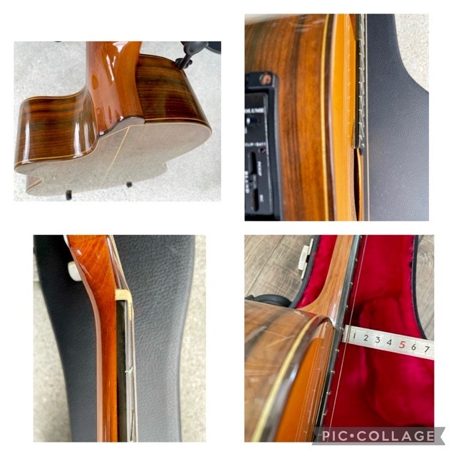アントニオ・サンチェス★ANTONIO SANCHEZ 3450 エレクトリック・ガットギター、スペイン製エレガット、ハードケースの画像3