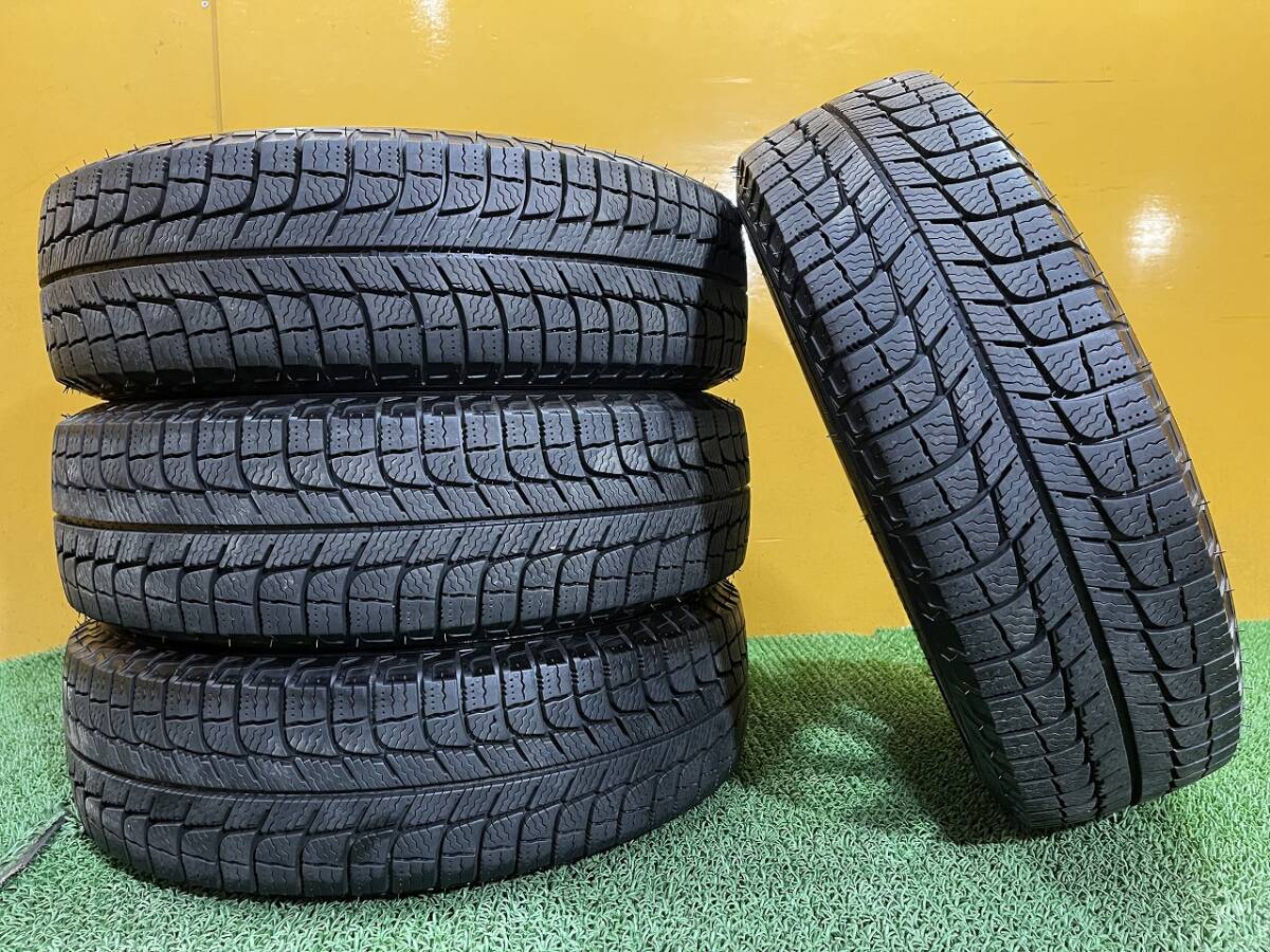 No.525　ミシュラン　X-ICE　スタッドレスタイヤ　14インチ　軽自動車サイズ　165/65R14　ホイール付　4本セット　140サイズ×4本_画像3